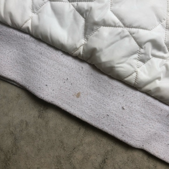 The North Face, White Quilted Jacket, Size Small - Picture 8 of 8